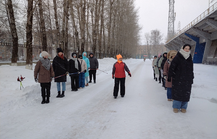 Участие во Всероссийском проекте "Северная ходьба - новый образ жизни"